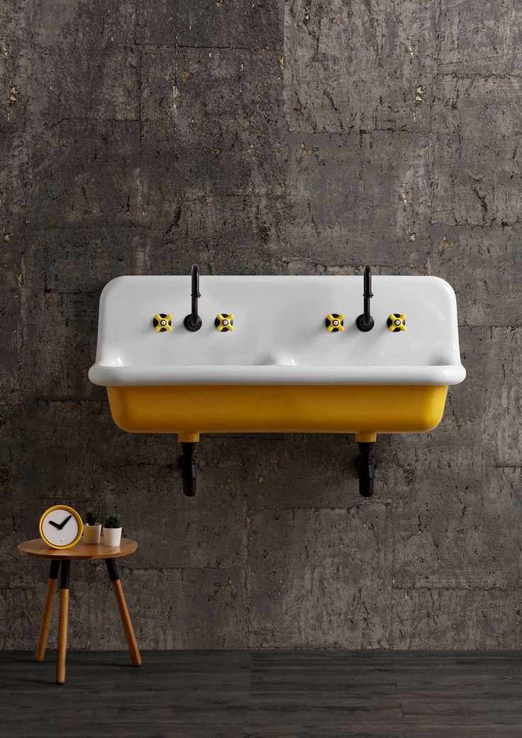 Family bathroom basin