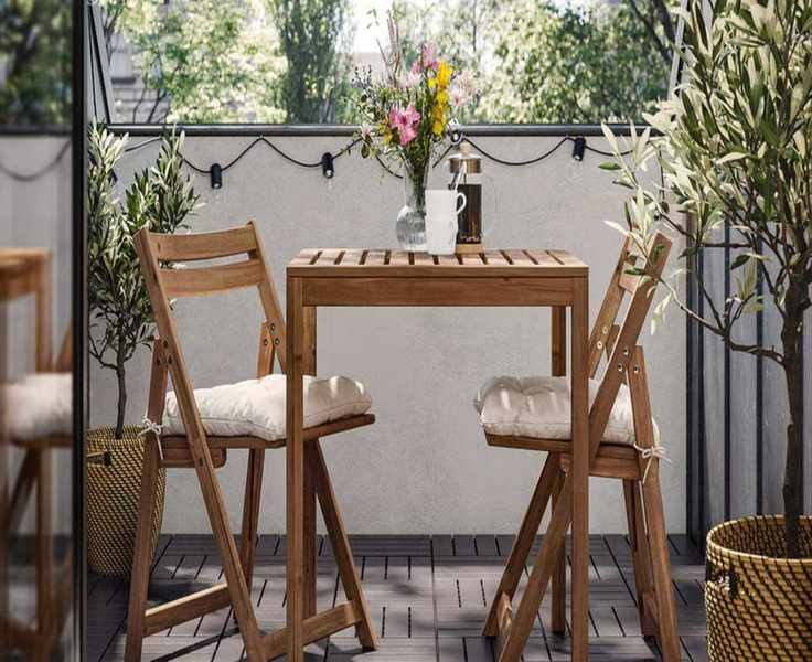 Discover IKEA's Stylish Bistro Set for Cozy Balconies Under $250