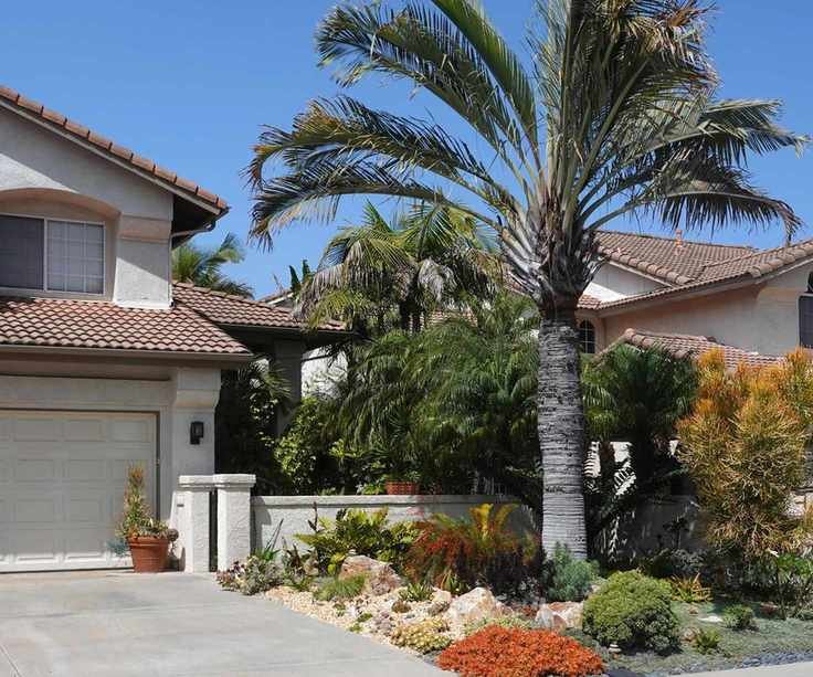 front yard landscaping in Southern California