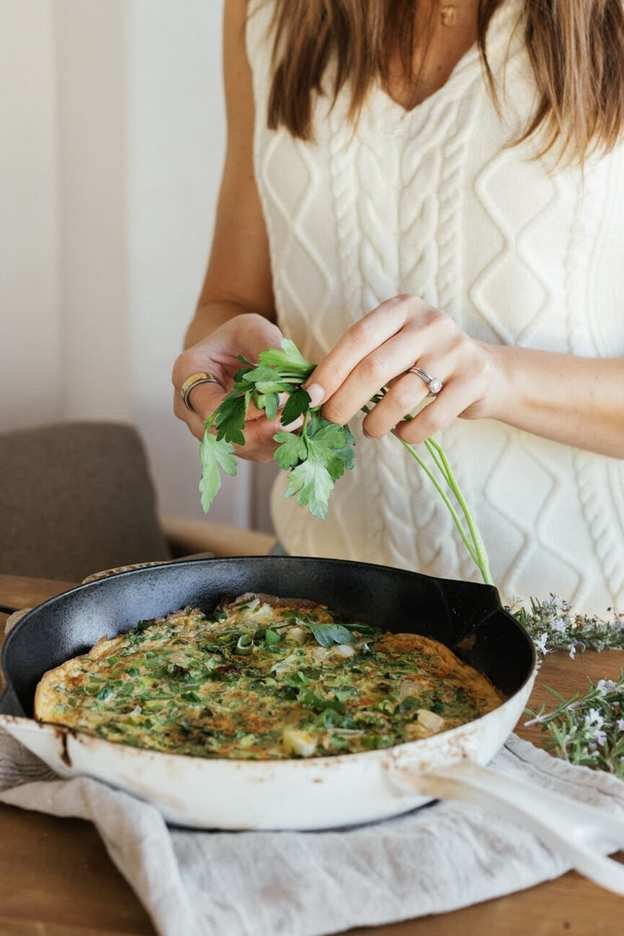 super greens frittata