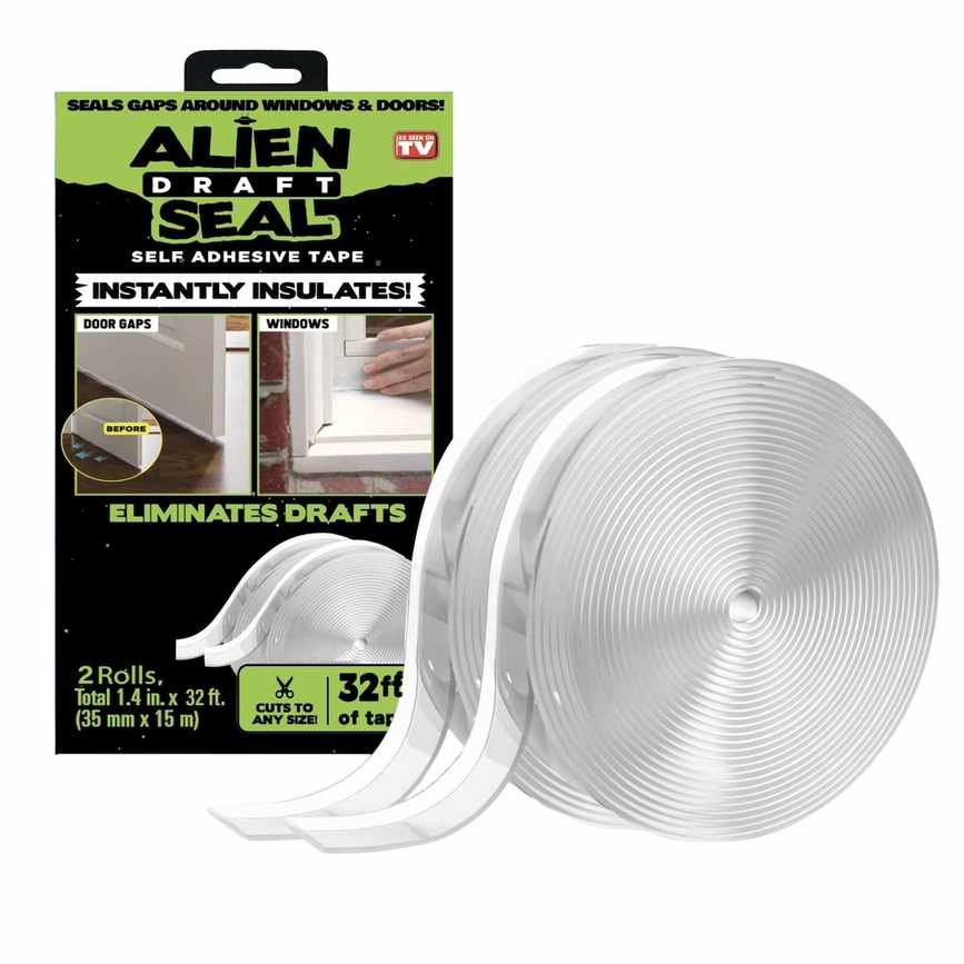 Alien draft seal self-adhesive tape
