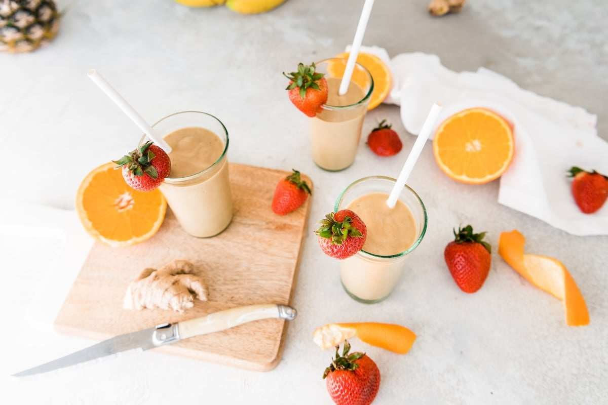 Start Mornings Right with This Kids' Favorite Pineapple-Ginger Smoothie