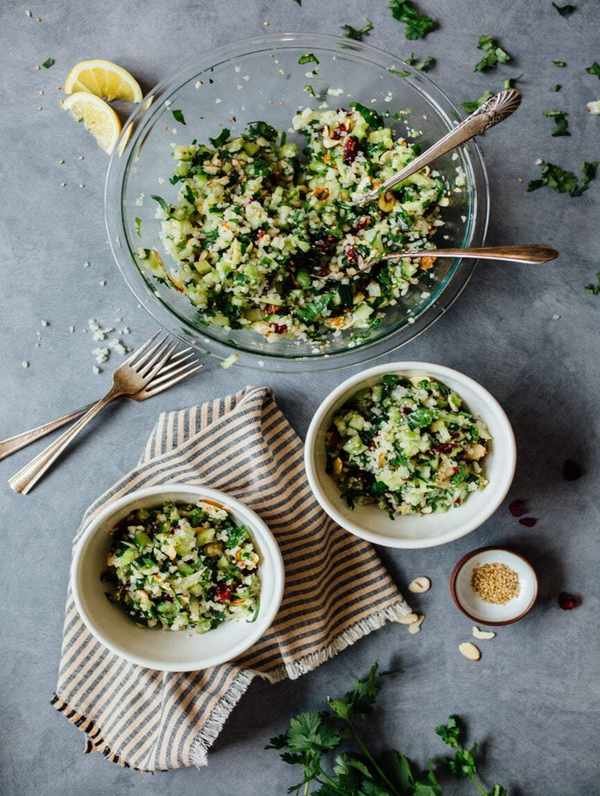 Cauliflower Tabbouleh: The Perfect Salad for Winter Gatherings