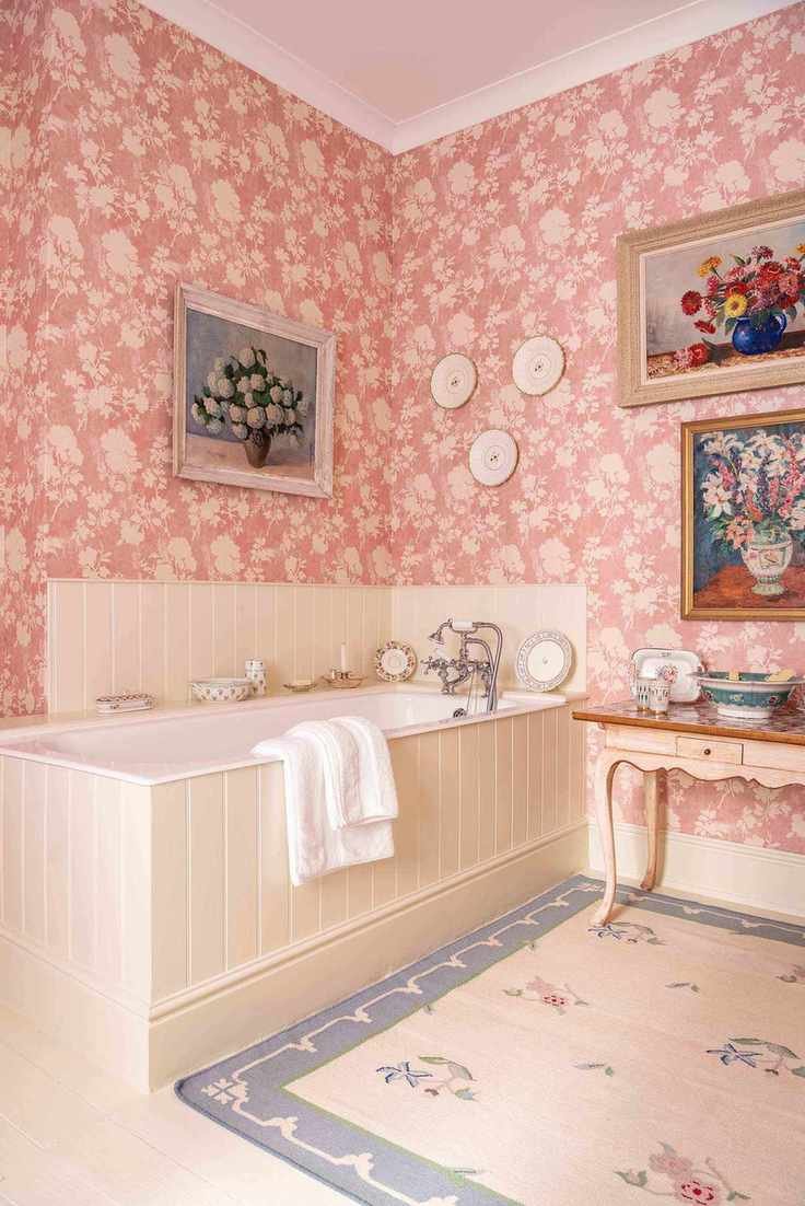 Penny Morrison traditional bathroom rug