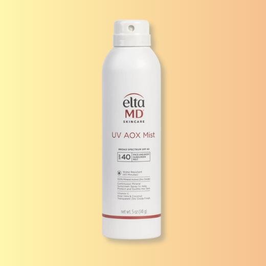 Instant Skin Protection with EltaMD UV AOX Mist Sunscreen