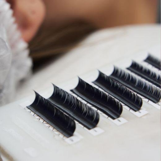 Lash extension sizes