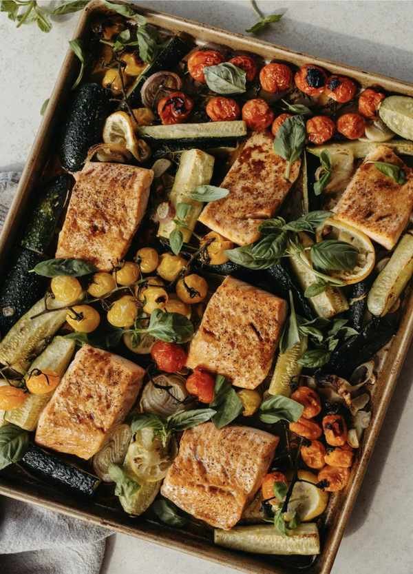 Balsamic Salmon on a Sheet Pan: A Quick and Tasty Dinner Idea