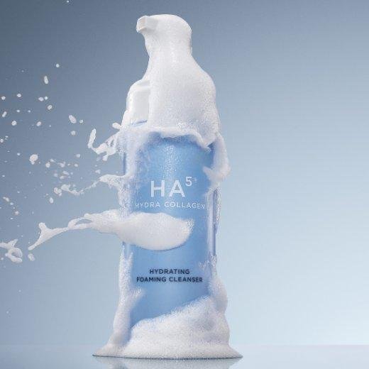 Hydrating Cleanser: Explore HA5 Hydra Collagen Foaming Cleanser