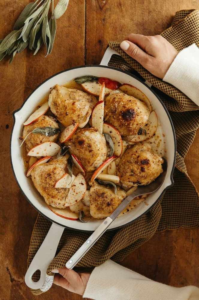 Cider Glazed Chicken Thighs: A Cozy Weeknight Delight