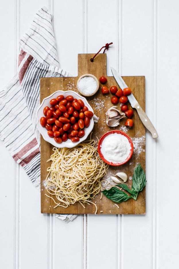 summer spaghetti ingredients_tomato recipes