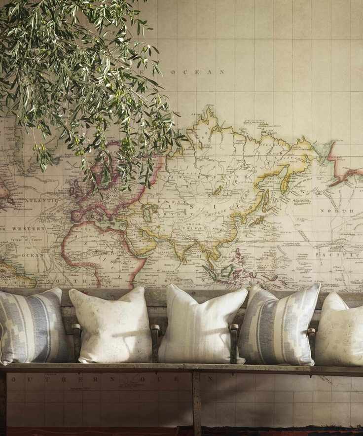 Map mural
