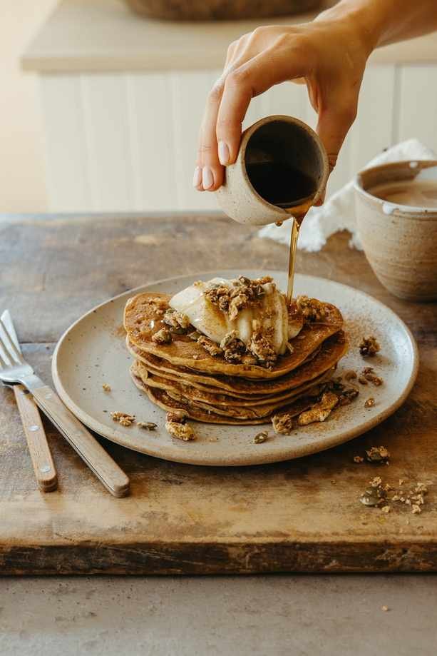 Embrace Fall with Delicious Pumpkin Protein Pancakes for Breakfast
