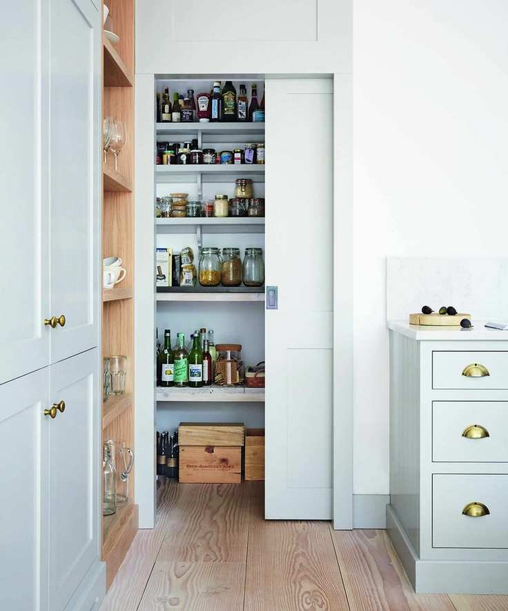 larder cupboard with pocket door