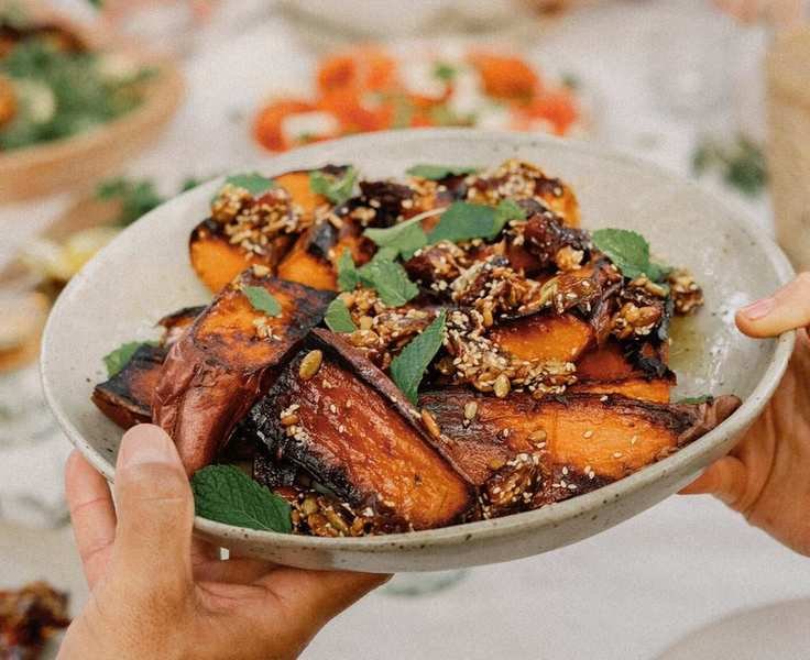Charred Sweet Potatoes With Dates: A Simple, Flavorful Side Dish