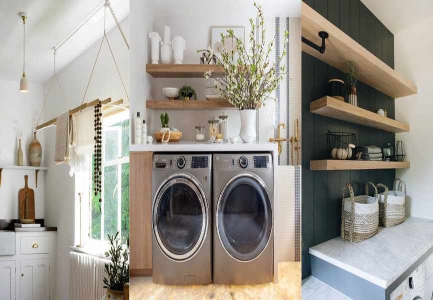 Laundry Room Shelving Inspirations: 12 Ideas for an Organized Space