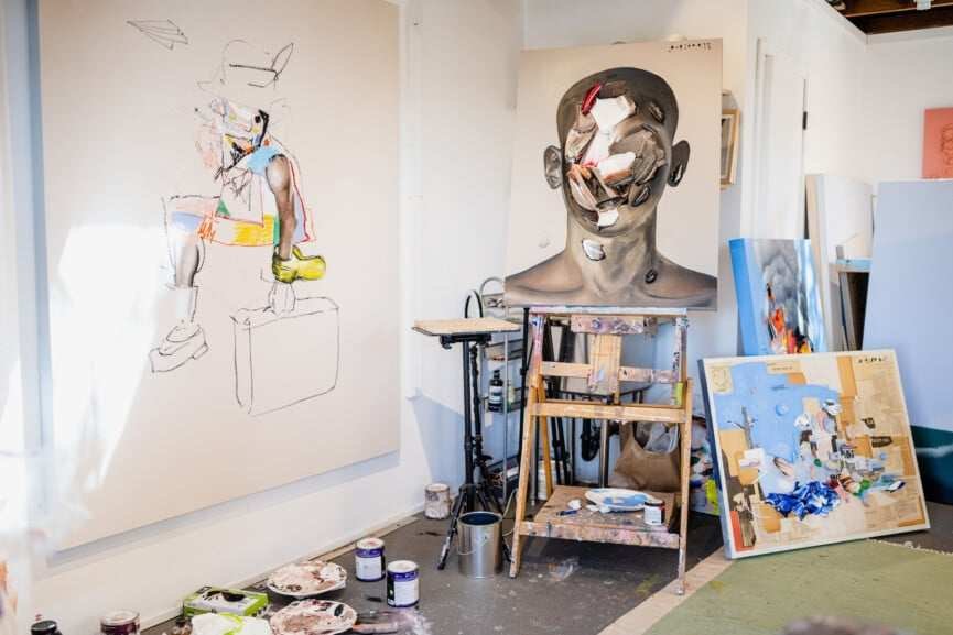 Joey Lee art studio