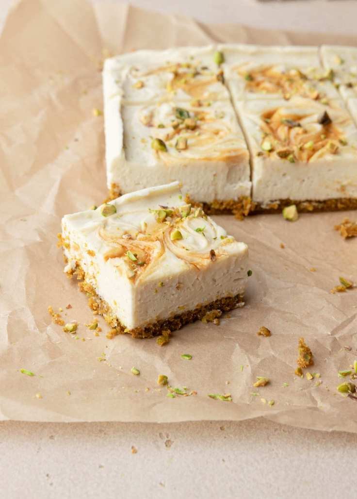 Delicious No-Bake Ricotta Cheesecake Bars You'll Love