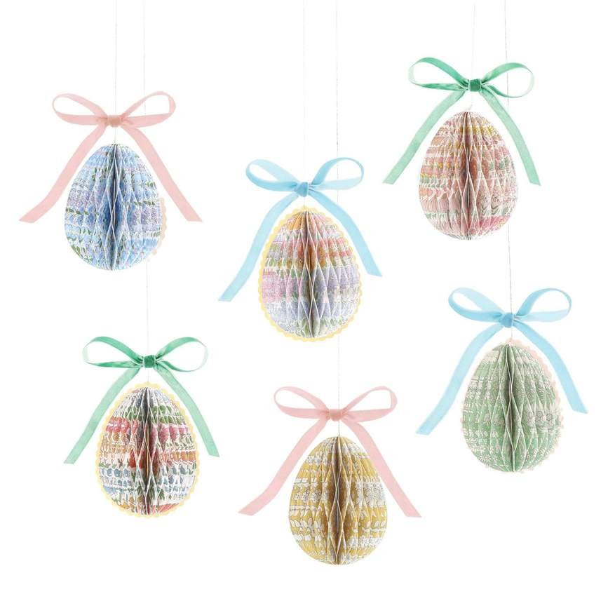 Honeycomb decorations Meri Meri