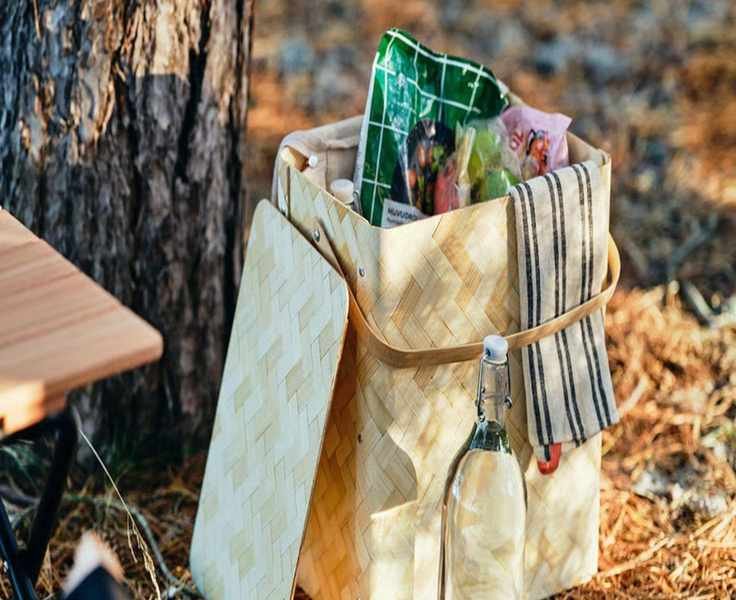 Stylish Cooler Basket for Your Summer Picnics: A Chic Upgrade
