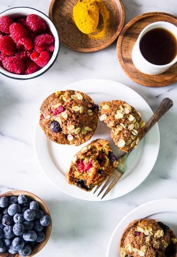 anti-inflammatory berry muffins_anti inflammatory breakfast