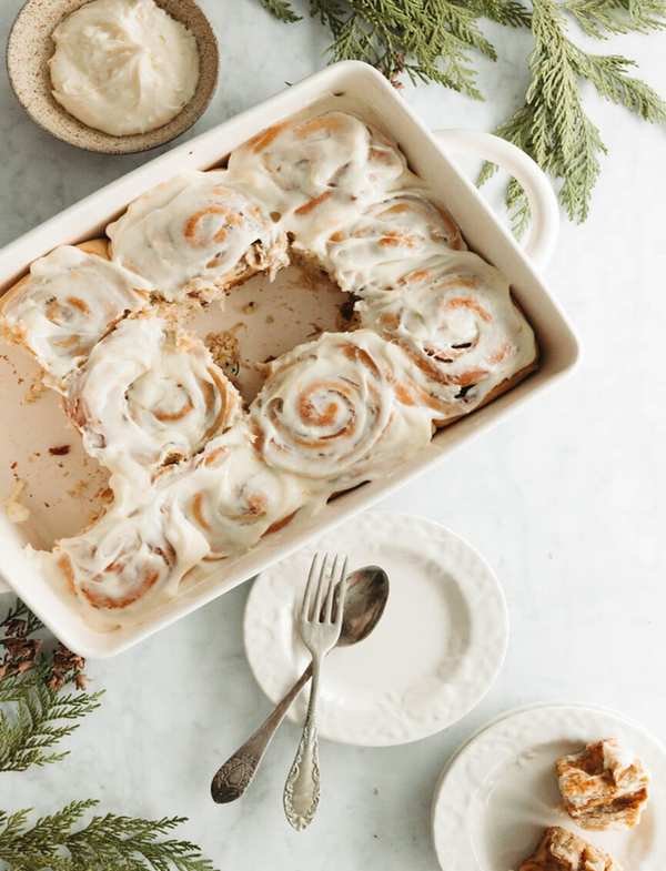 Indulge in Orange Date Cinnamon Rolls for Your Holiday Feast