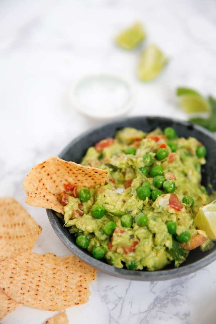 Revitalize Your Cinco de Mayo with Green Pea Guacamole