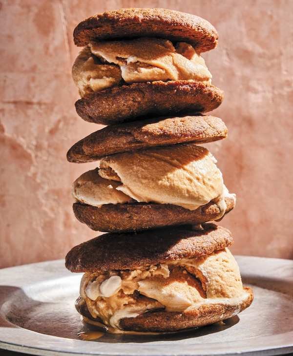 Spicy Molasses Cookie Ice Cream Sandwiches for a Sweet Treat
