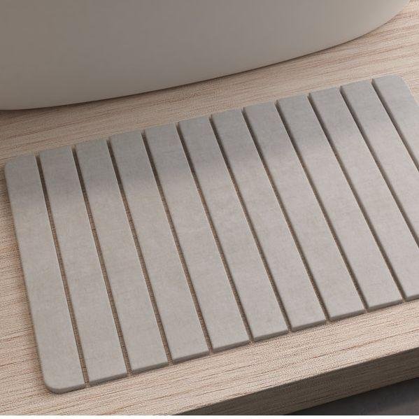 Latitude Run&amp;reg; Diatomite Quick-Dry Stone Bath Mat - 34" X 21" (large) &amp;amp; Reviews | Wayfair