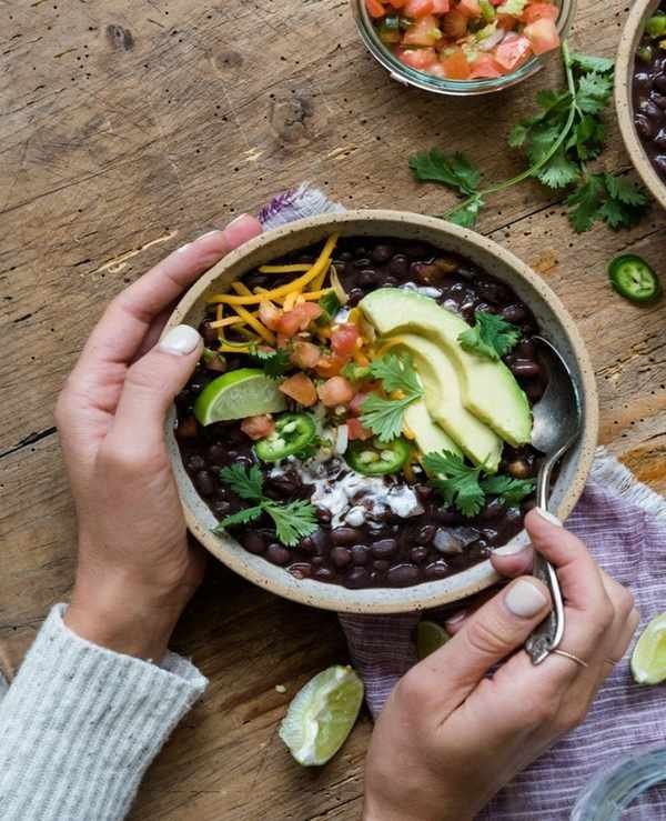 Easiest Ever Black Bean Soup