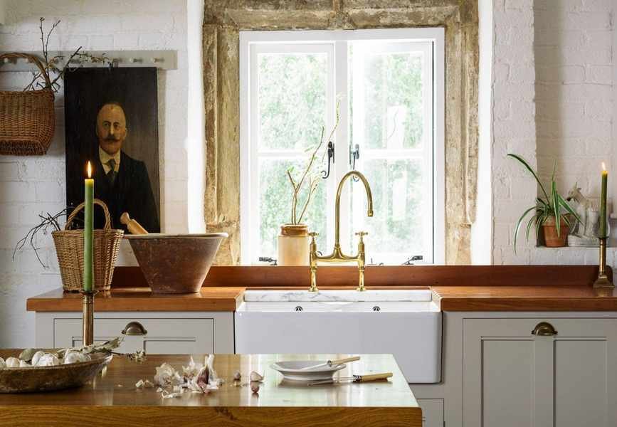 Elevate Your Wooden Kitchen Countertops with a Simple Marble Trick
