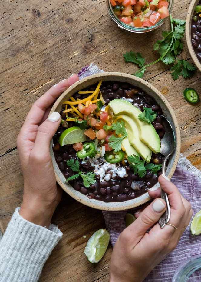 Quick and Easy Black Bean Soup for Hectic Evenings