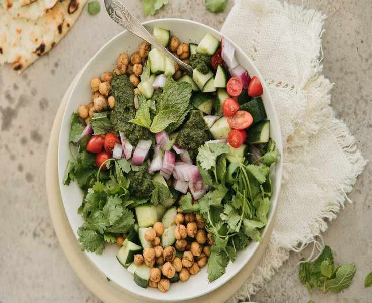 Cumin Chickpea Salad: Your Go-To Summer Lunch Delight