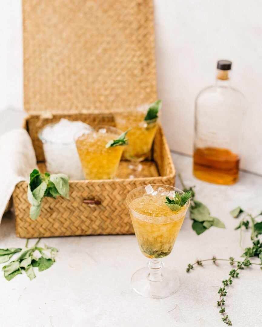 mint julep cocktail