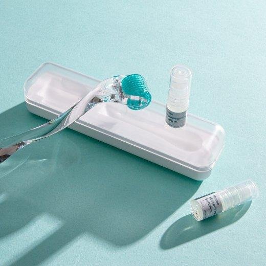 Home microneedling solution kit