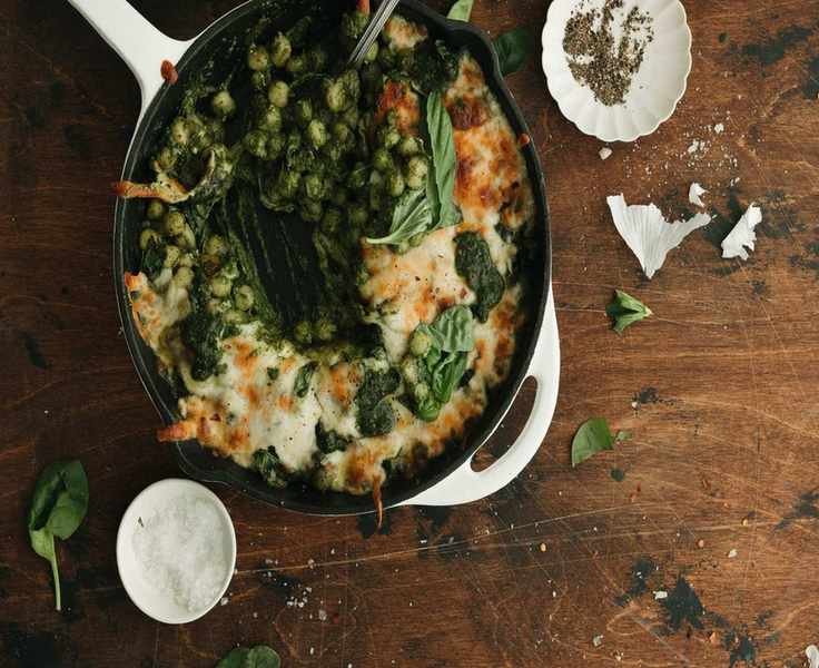 Creamy Pesto Gnocchi Bake Perfect for Comfort Food Lovers