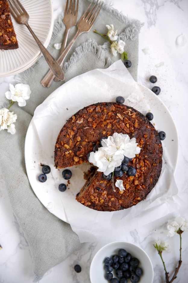 Delight in This Blueberry Almond Coffee Cake for Spring Treats