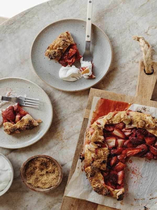 Springtime Strawberry Cream Cheese Galette: A Delicious Delight