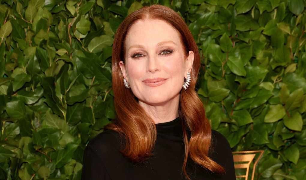 Julianne Moore's Serene Lap Pool Features Wooden Elements in a Scandi-Inspired Yard