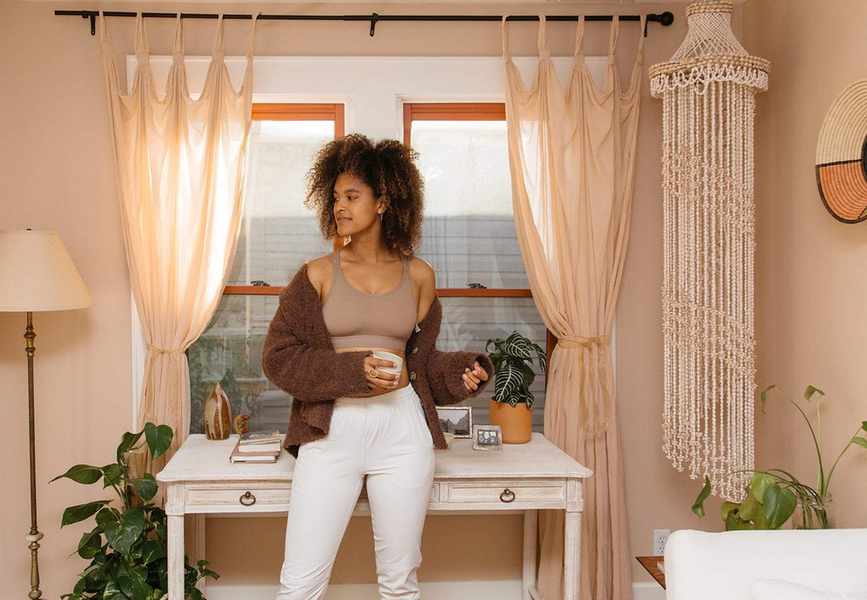 Transforming a 230-Square-Foot Space Into a Chic Home Office on a Budget