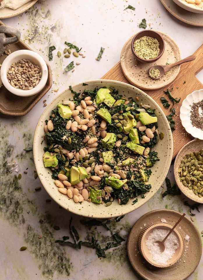 Erewhon's Kale White Bean Salad Recipe Everyone's Talking About