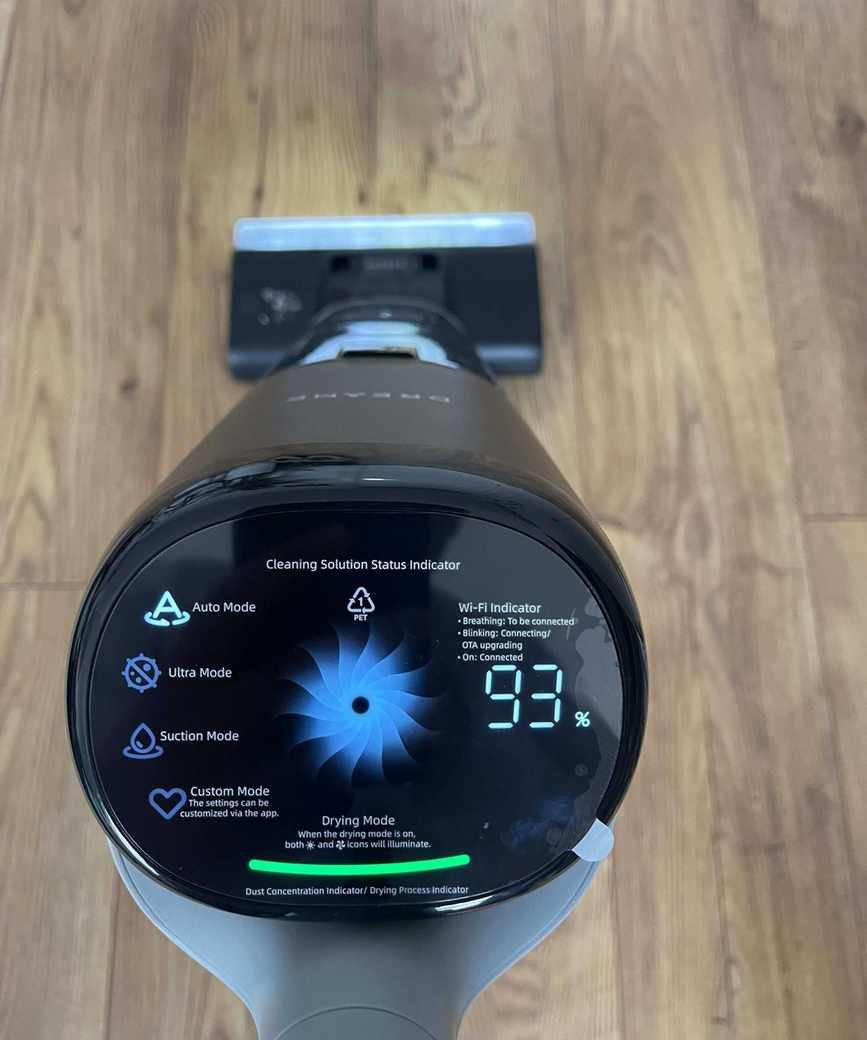 Dreame H14 Pro display screen