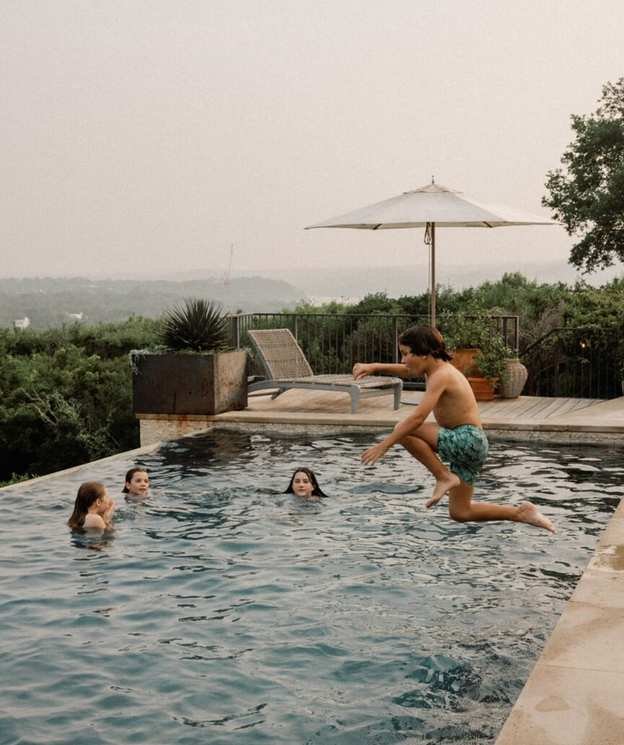 family reset ritual - pool
