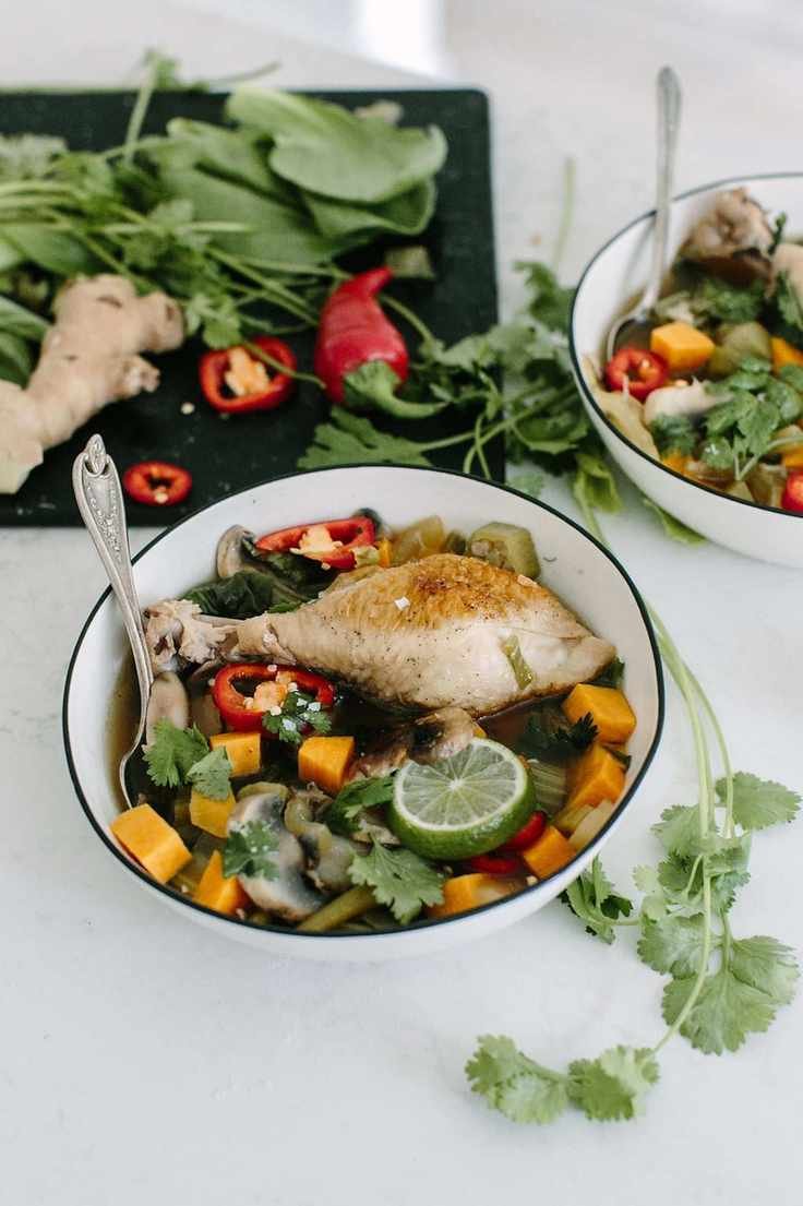 Warm Up with This Flavorful Thai Chicken Soup Recipe