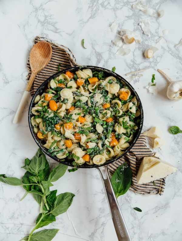 One-Pot Pasta Primavera Featuring Fresh Summer Vegetables