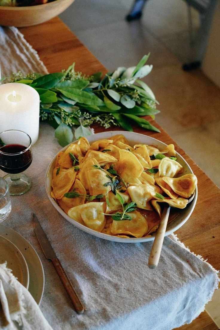 Delightful Pumpkin Ravioli with Sage and Brown Butter for Fall Nights