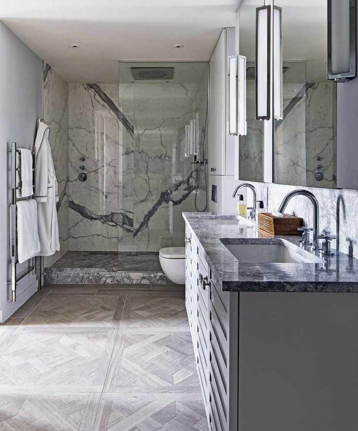 wood bathroom flooring