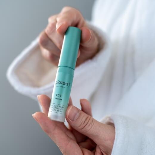 Holding Skin Science Eye Serum