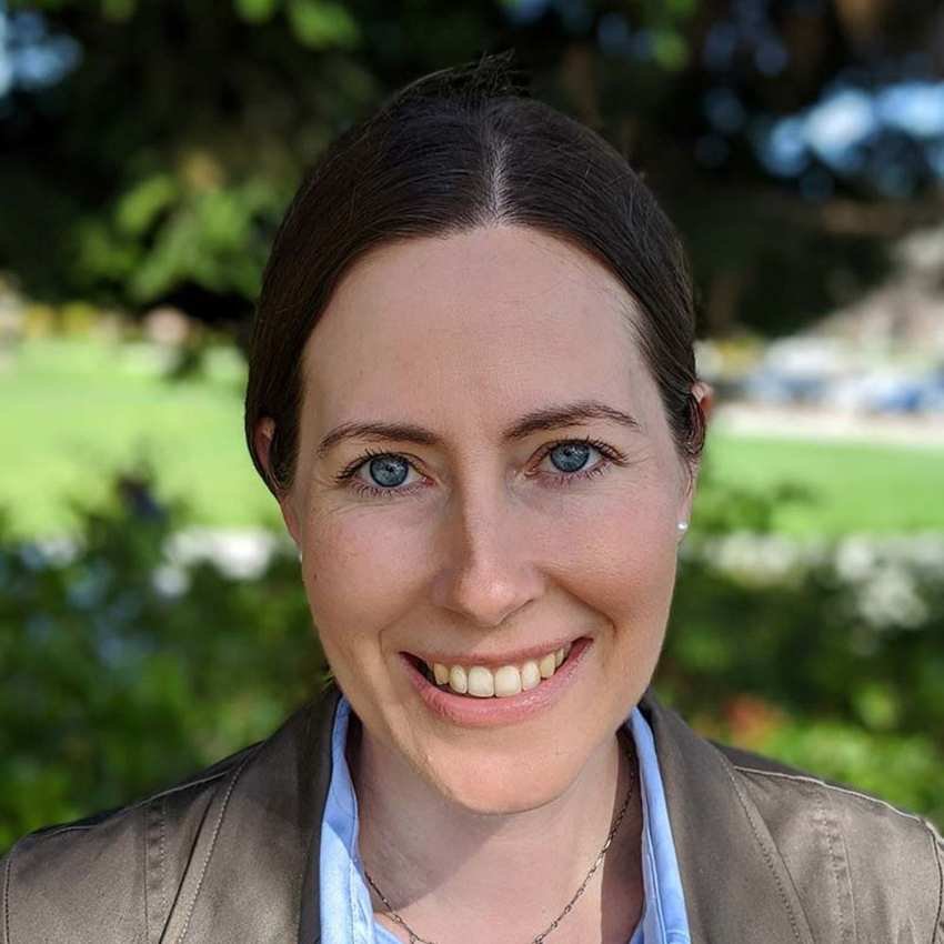 A headshot of Tasha Stoiber