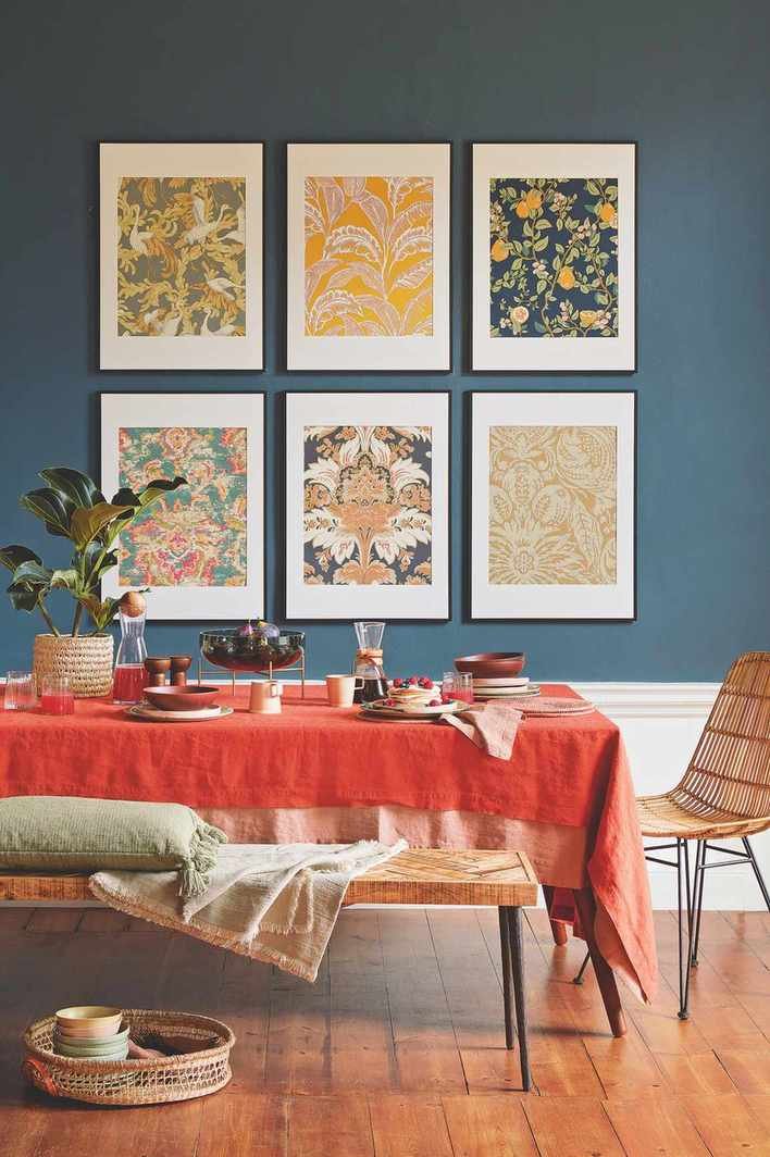 country living room dining room bathroom wallpaper ideas