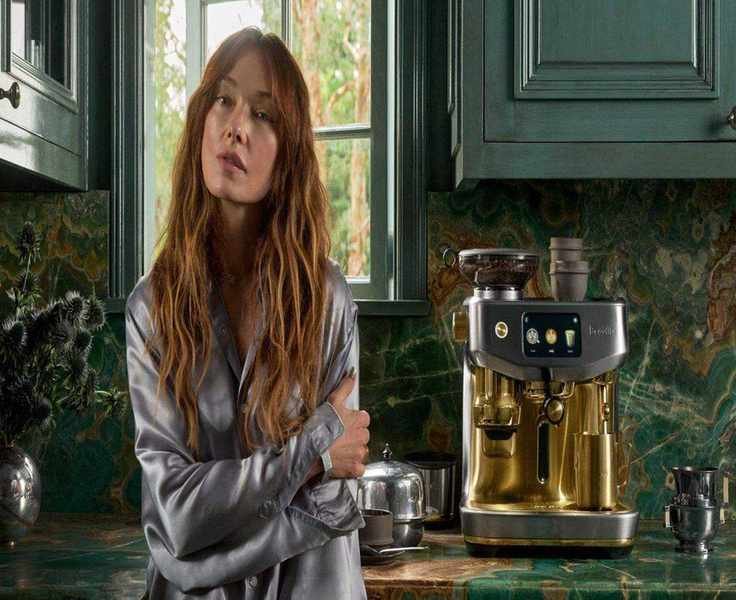 Stylish Mixed-Metal Kitchen Appliances Approved by Kelly Wearstler